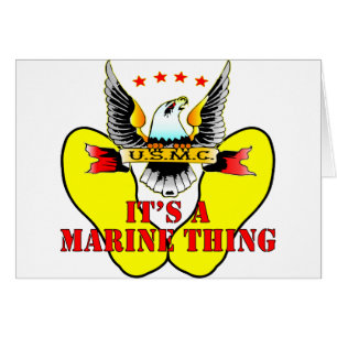 Las huellas amarillas del USMC son cosa marina