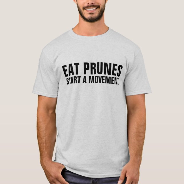 LAS IMPRESAS DE COMIDA EMPIEZAN UNA CAMISETA DE MO (Anverso)