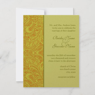 Las invitaciones a la boda de la Damasco de Oliva 