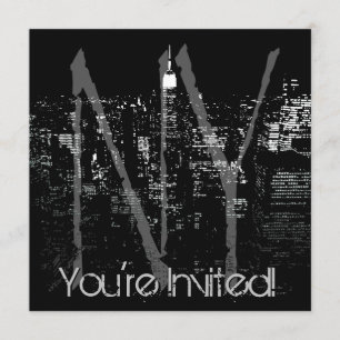 Las invitaciones de Nueva York personalizaron