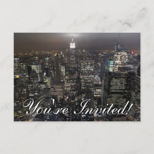 Las invitaciones de Nueva York personalizaron