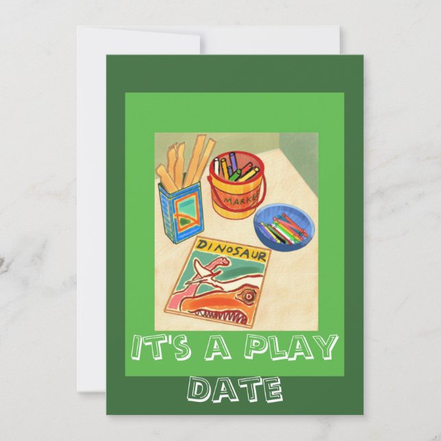 Las invitaciones del niño (Anverso)