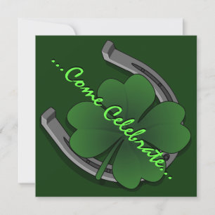 Las invitaciones del partido de St Patrick tienen