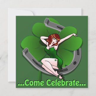 Las invitaciones del partido de St Patrick tienen
