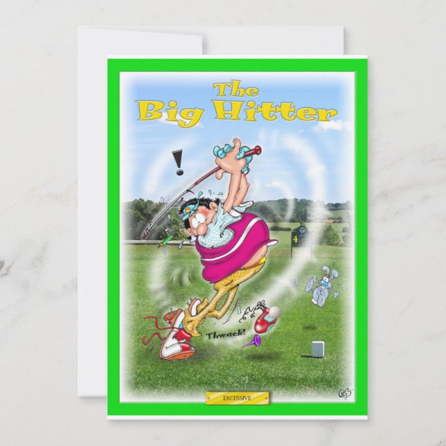 Las invitaciones grandes del bateador (Anverso)