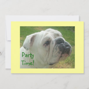 Las invitaciones inglesas más lindas del fiesta