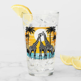 Las jirafas en la playa