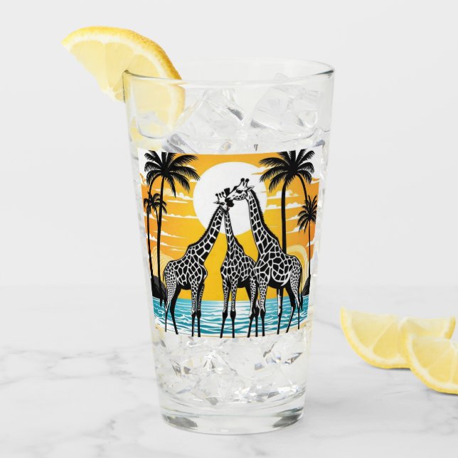 Las jirafas en la playa (Anverso (hielo))