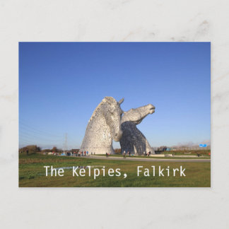 Las Kelpies, Falkirk, la postal