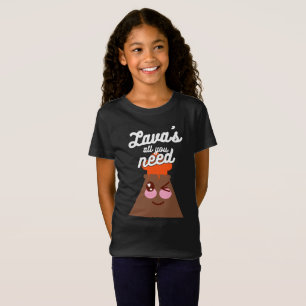 Las lavas todas usted necesita la camiseta linda