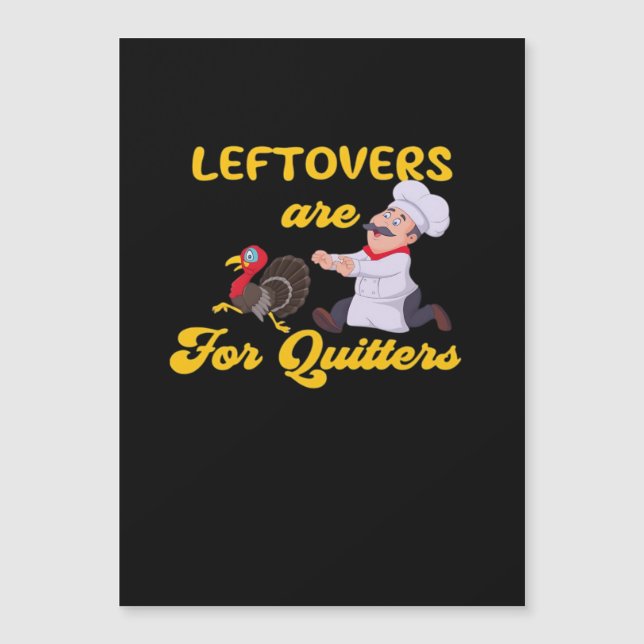Las Leftovers divertidas son para Quitters que Per (Anverso)