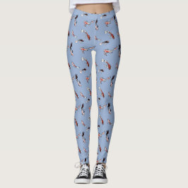 las leggings casuales de las mujeres zazzle