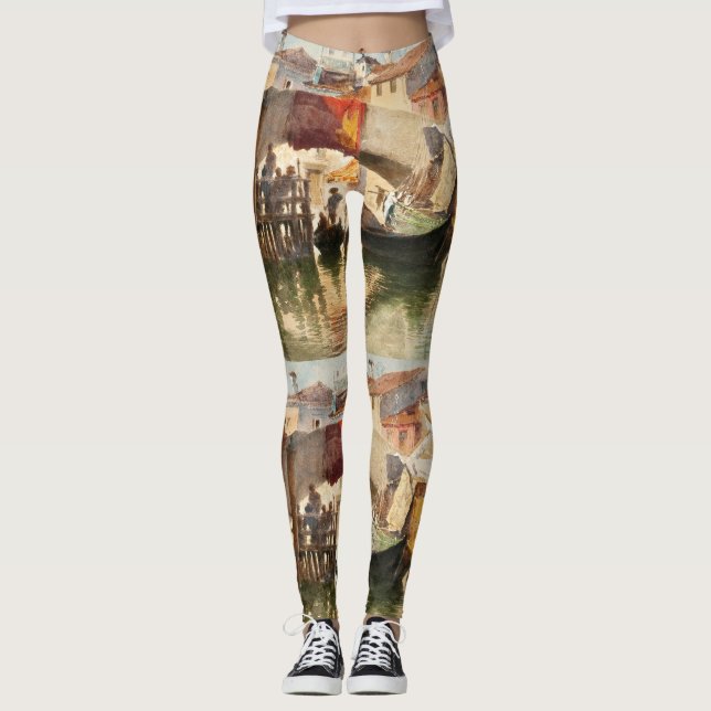 Las leggings de arte de Venecia de Roussoff (Anverso)