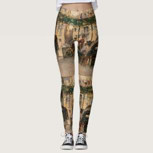 Las leggings de arte de Venecia de Roussoff