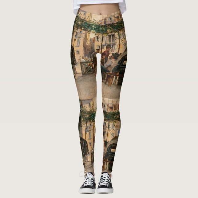 Las leggings de arte de Venecia de Roussoff (Anverso)