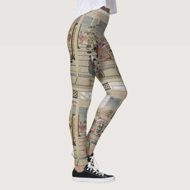 Las leggings de arte japonés de Utamaro (Derecha)