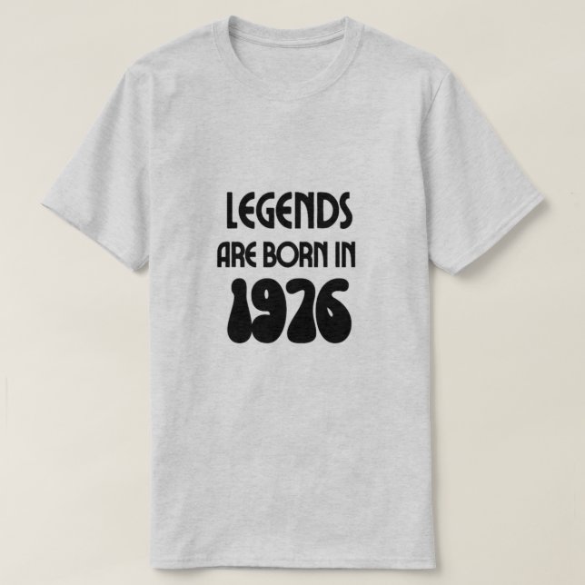 Las leyendas nacen en la camiseta masculina de 197 (Diseño del anverso)
