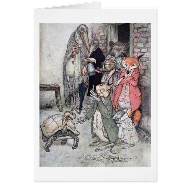 Las liebres y la tortuga (Frente)