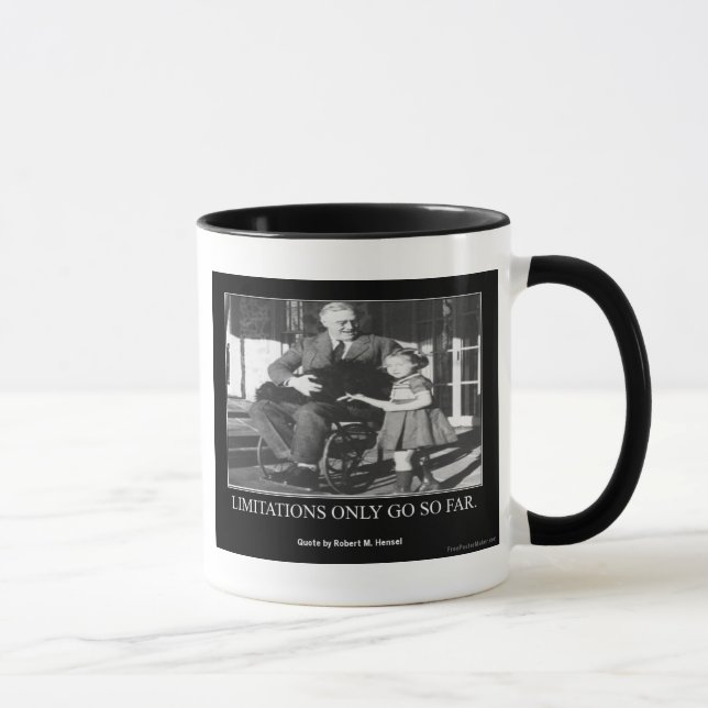 Las limitaciones van solamente hasta ahora taza (Derecha)