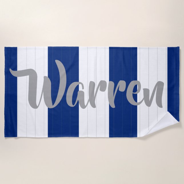 Las líneas rayan su propia toalla de playa (Anverso)