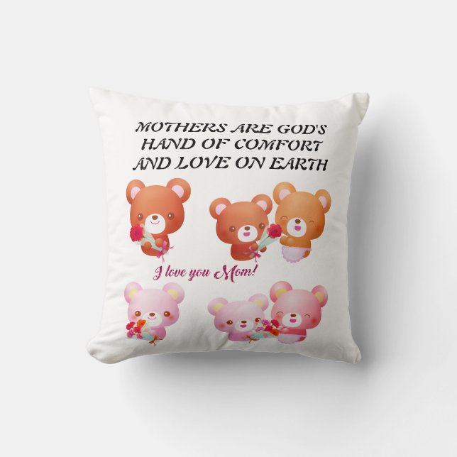 Las madres BC son la almohada de Dios (Anverso)