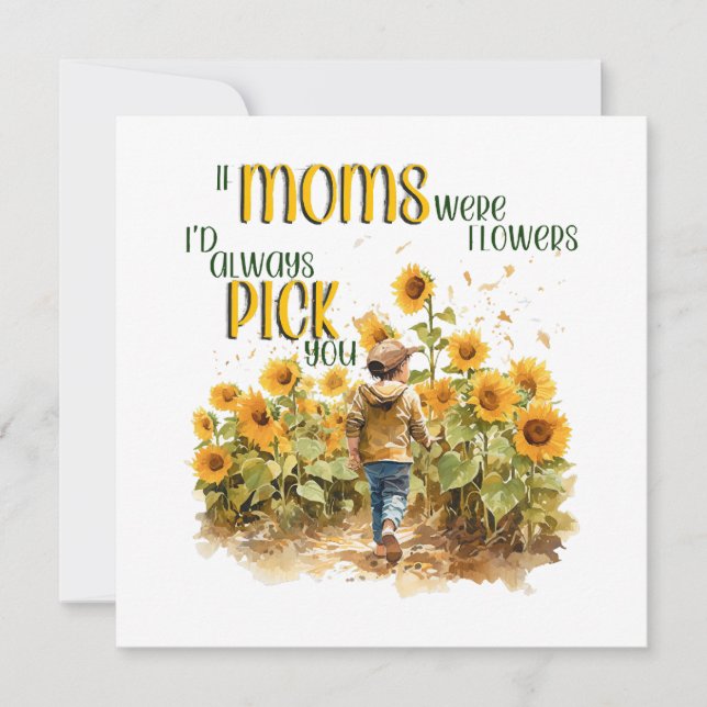 las mamás eran flores (Anverso)