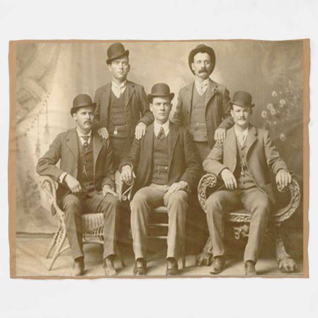 Las mantas de la pieza de Fleece WILD BUNCH (Frente (Horizontal))