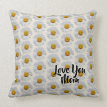 Las margaritas, "le aman Cojín decorativo del día