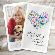 Las mariposas aparecen cuando los ángeles están ce