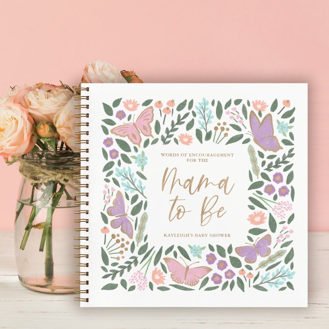 Las mariposas son el libro de invitados de Baby Sh (Subido por el creador)