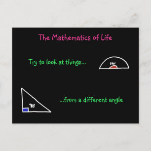 Las matemáticas de la postal de la vida