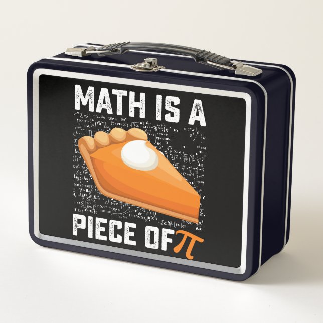 Las Matemáticas Son Un Pedazo De Tarta Del Día De  (Anverso)
