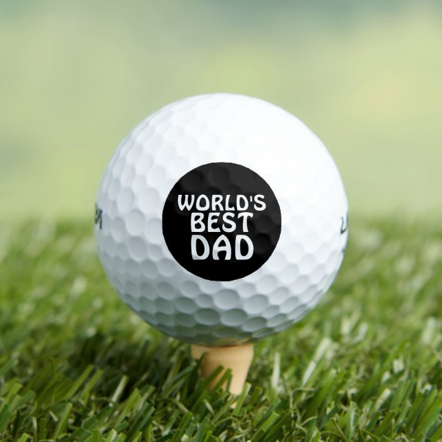 LAS MEJORES BOLAS DE GOLF DE PADRE DEL MUNDO (Camiseta in situ)