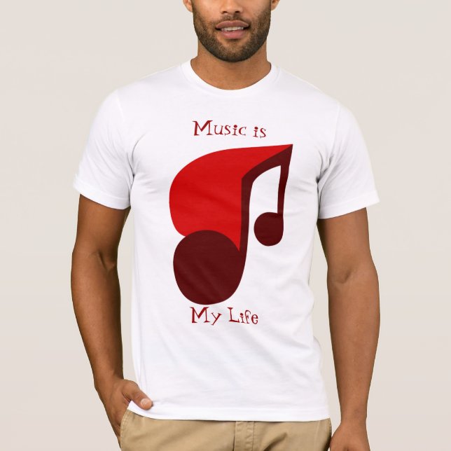 Las mejores camisetas - La música es mi vida - Reg (Anverso)