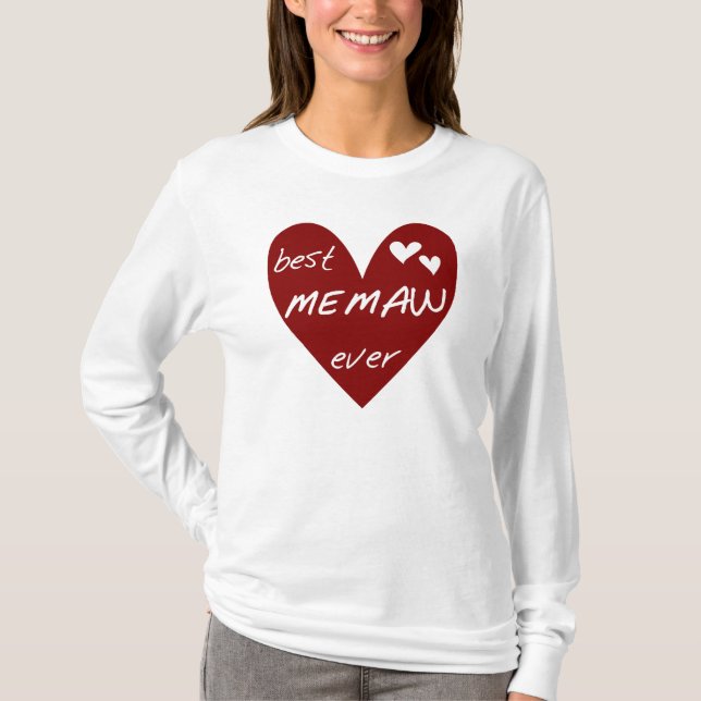 Las mejores camisetas y regalos de Memaw del (Anverso)