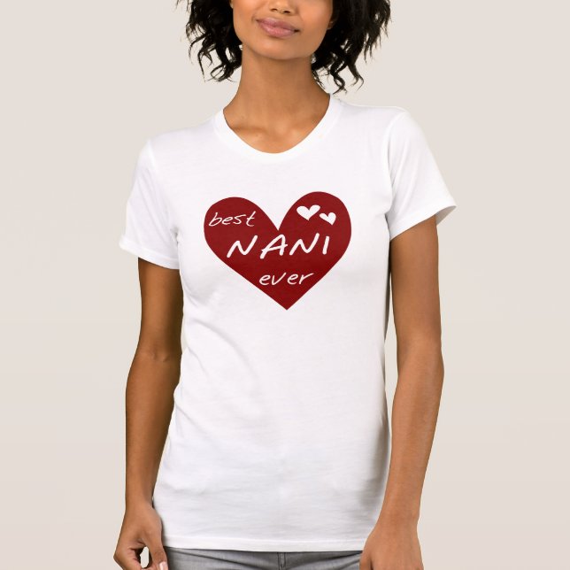 Las mejores camisetas y regalos de Nani del (Anverso)
