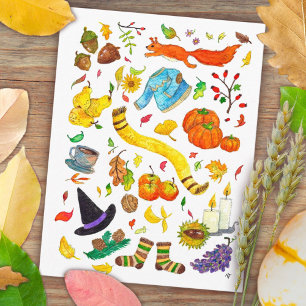 Las mejores cosas de la postal otoño de N. Janes