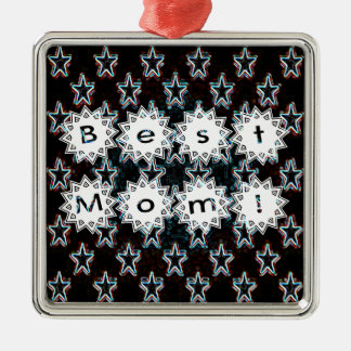 Las mejores estrellas de mamá en el ornamento neón