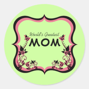 Las mejores madres Pegatinas del mundo floral