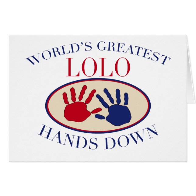 Las mejores manos de Lolo abajo (Anverso (Horizontal))