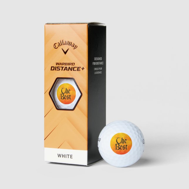 Las mejores pelotas de golf de Callaway Warbird 3  (Embalaje)