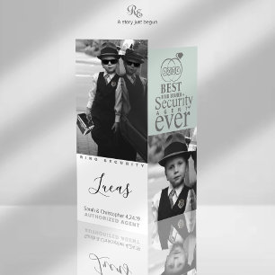 Las mejores tarjetas de fotos de portador de anill