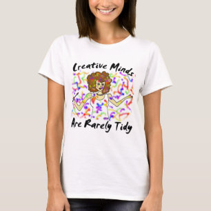 Las mentes creativas son raramente camisa ordenada