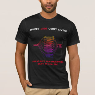 Las mentiras cuestan vidas de camiseta