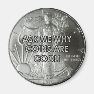 Las monedas son imán fresco