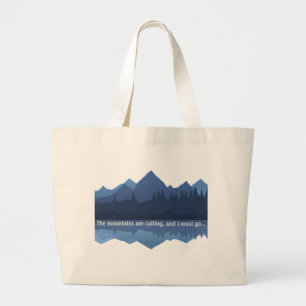 Las montañas están llamando... Bolsa de Tote