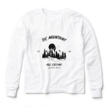 Las montañas están llamando y aquí vamos Tri-Blend