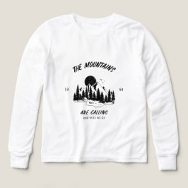 Las montañas están llamando y aquí vamos Tri-Blend