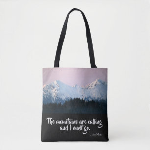Las montañas llaman a la bolsa de la tota