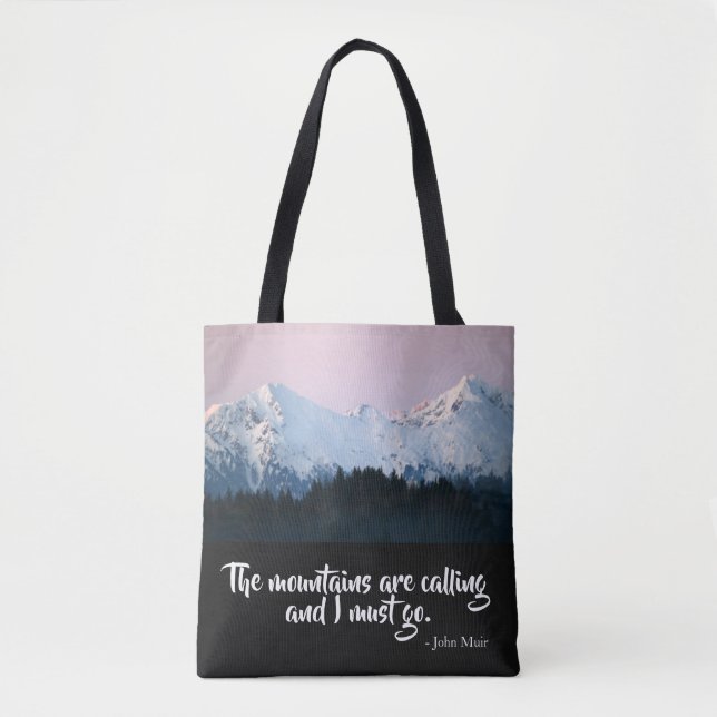 Las montañas llaman a la bolsa de la tota (Anverso)